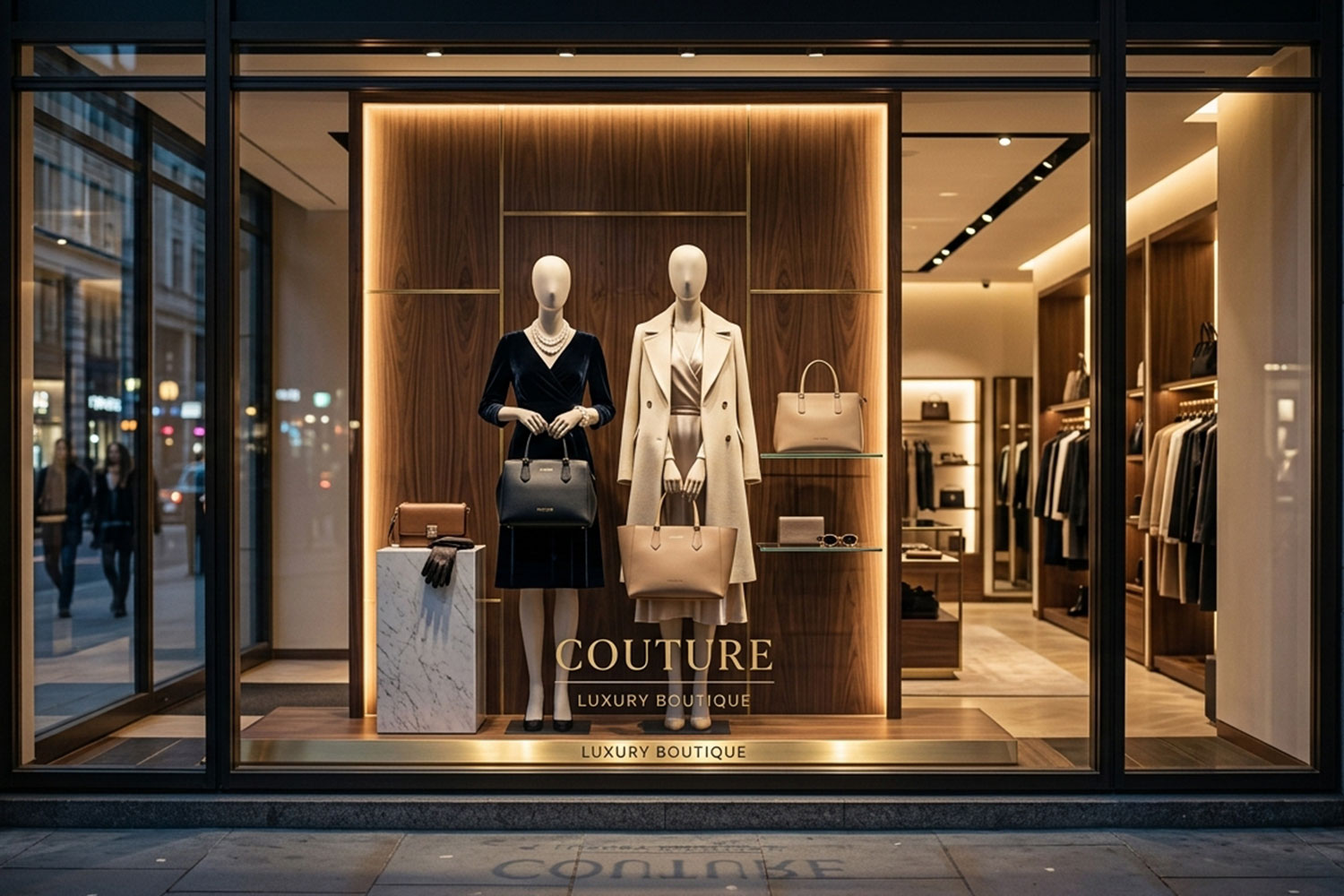 Boutique Display Windows